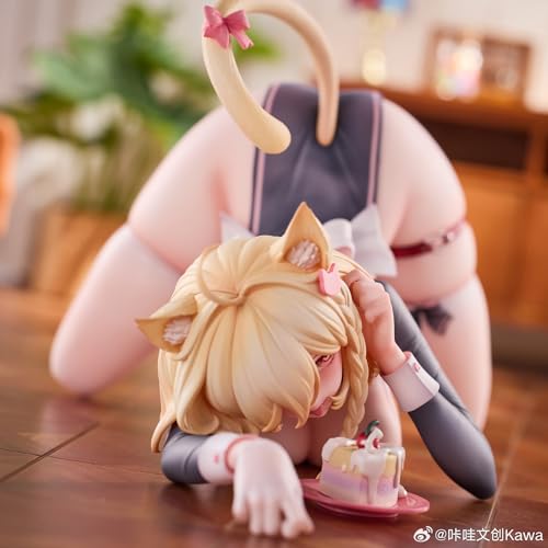 Figura de Anime 26 cm 1/6 Escala Chica con Disfraz de Criada miniatura 3
