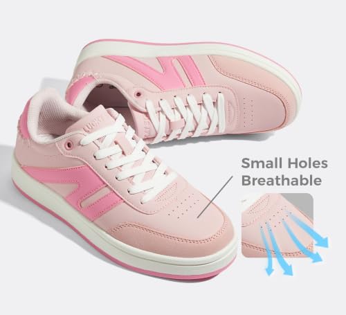 Image of LUCKY STEP Women Retro Gum Sole Fashion Sneakers