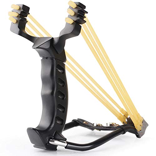 UDee Powerful Metal Slingshot with Rubber Bands Folding Wrist-Black (B091PXKBPQ) Amazon Price History, Amazon Price Tracker