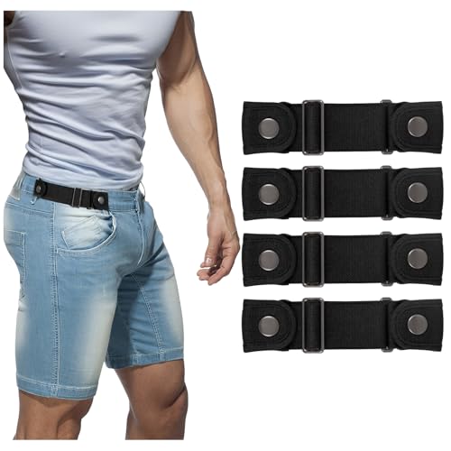 Image of Beltroad No Buckle Belts for Men Women Stretch Sides Belt without Buckle