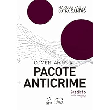 Capa do livro Comentários ao Pacote Anticrime
