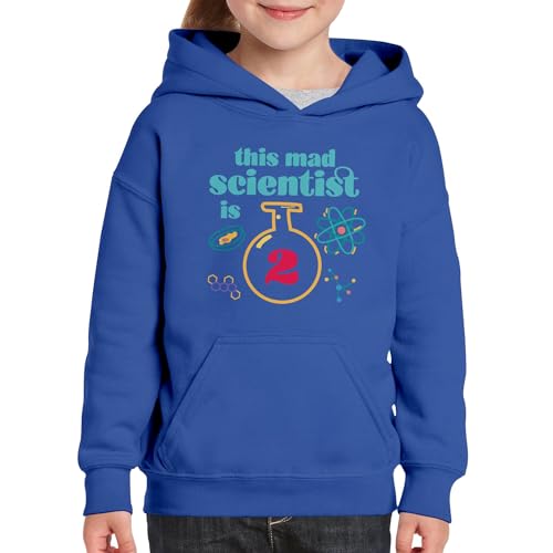 Sweat à capuche enfant science pour anniversaire 2 ans Mad Scientist - 3