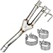 TOTALFLOW 214633 Y-Pipe Muffler Delete 09-18 1500 Direct Fit Exhaust 2009-2018 Dodge Ram 1500-409 Stainless Steel
