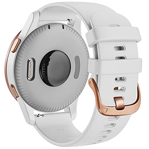 Bracelet en silicone 20mm pour Garmin Forerunner 645 et Vivoactive