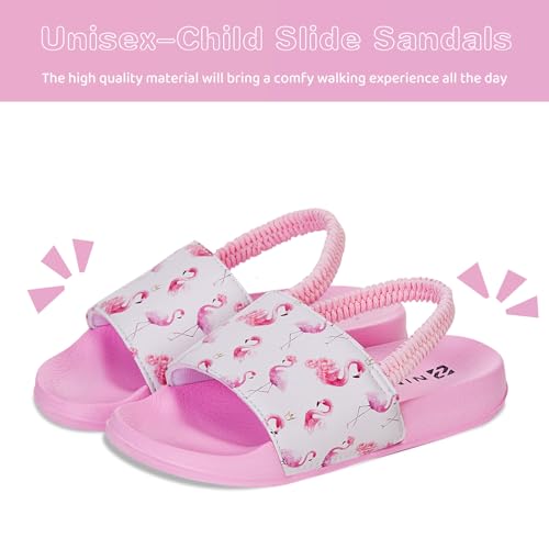 Image of WateLves Toddler Boys Girls Slides Sandals for Swim Beach Kids Water Shoes Casual Summer Slippers
