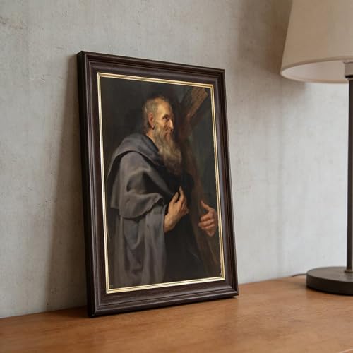 Impression sur toile Saint Philippe par Rubens tableau 20x30 cm décor mural de salon