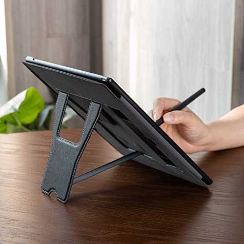 Cobak Case For Remarkable 2 Paper Tablet With Two Viewing Angles- Lightweight And Hard Back Shell Protective Book Folio Cover With Built-In Pen Holder - For 10.3" 2020 Released (With Stand Black) #TOP6