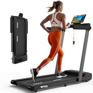 MettleMatic Loopband voor thuis tot 12 km/u met dual led-display, 12 programma’s en luidsprekers, 2-in-1 loopband, inklapbaar, schokdempend en compatibel met app, 2 jaar garantie
