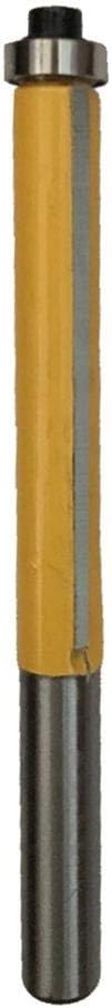 ECOMISTIQ® 8mm Shank Carbide Flush Trim Extra Long Bearing Router Bit 10mmDia.|Edge Treatment & Grooving Bits|Router Bits|Router Accessories|Power Tool Accessories|Power & Hand Tools|Home