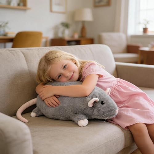 Hamster en peluche mignon 90cm le compagnon tendre pour petits et grands