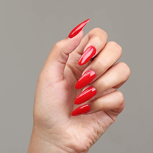 Image of Cherry Blast Professional Nail Polish | Long Lasting, Quick Dry, Chip Resistant, High Shine Nail Paint | Smooth & Easy Application, Vibrant Trendy Shades for Women & Girls Party Daily Use 15ml