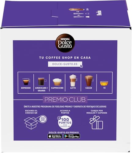 Image of NESCAFE DOLCE GUSTO - Mocha Coffee Pods (216g, 16 Capsules) By COUGAR | Cocoa & Arabica Coffee Pods | Rich Creamy Mocha Coffee Drink | Compatible with Nescafe Dolce Gusto Machines - (Imported-UK)