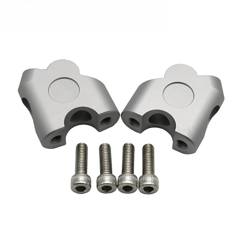 Abrazadera elevador de manillar universal 22 mm para evitar dolor de brazos en moto 2