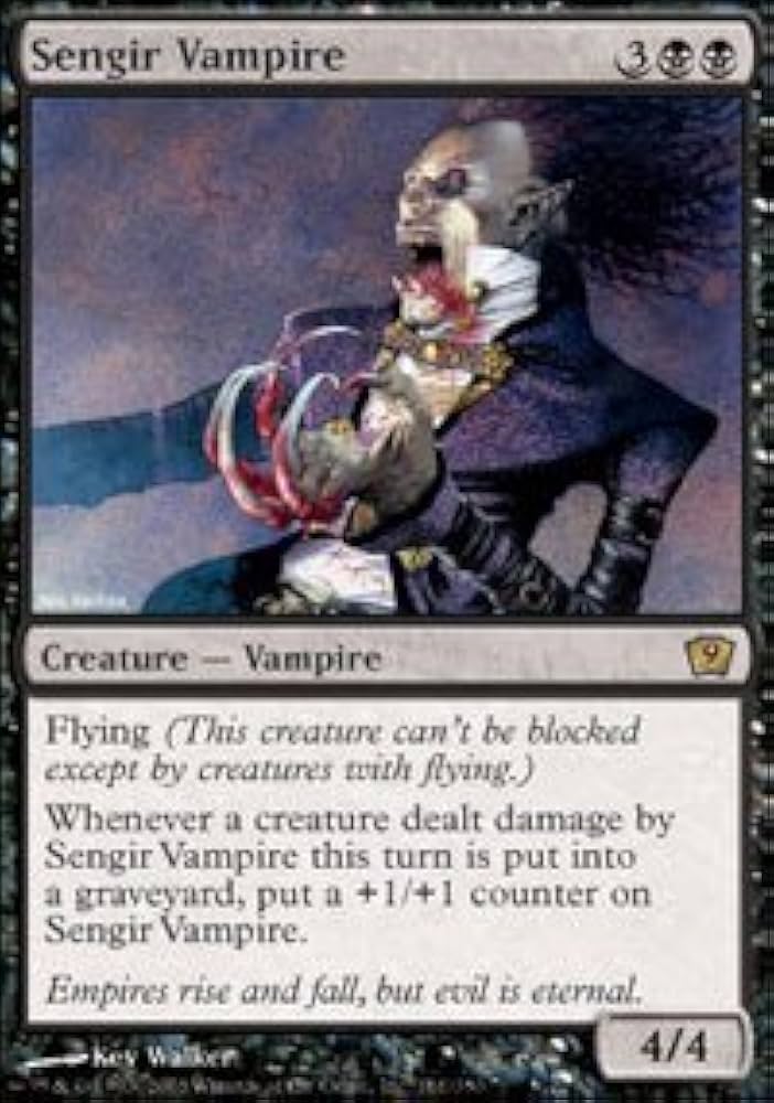 マジック：ザ・ギャザリング MTG sengir Vampire Magic: the Gathering - Sengir Vampire - Vampiro di Sengir