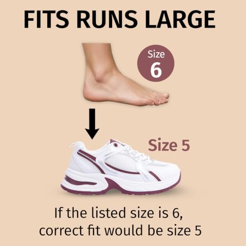Image of YOHO Women's Chonks Sporty Comfortable Chunky Sneakers | Lightweight & Breathable | Everyday Shoes for Woman /Girls