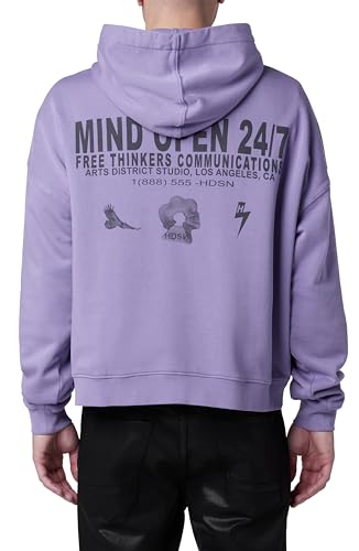 HUDSON Men's Crop Hoodie3