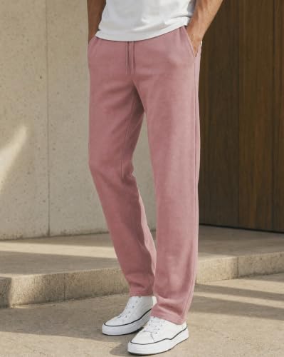 Image of Nobero Joggers for Men | Solid Trackpants for Men | Regular Fit | Elasticated Waist with Drawcord | Soft & Breathable Fabric | Casual Everyday Wear