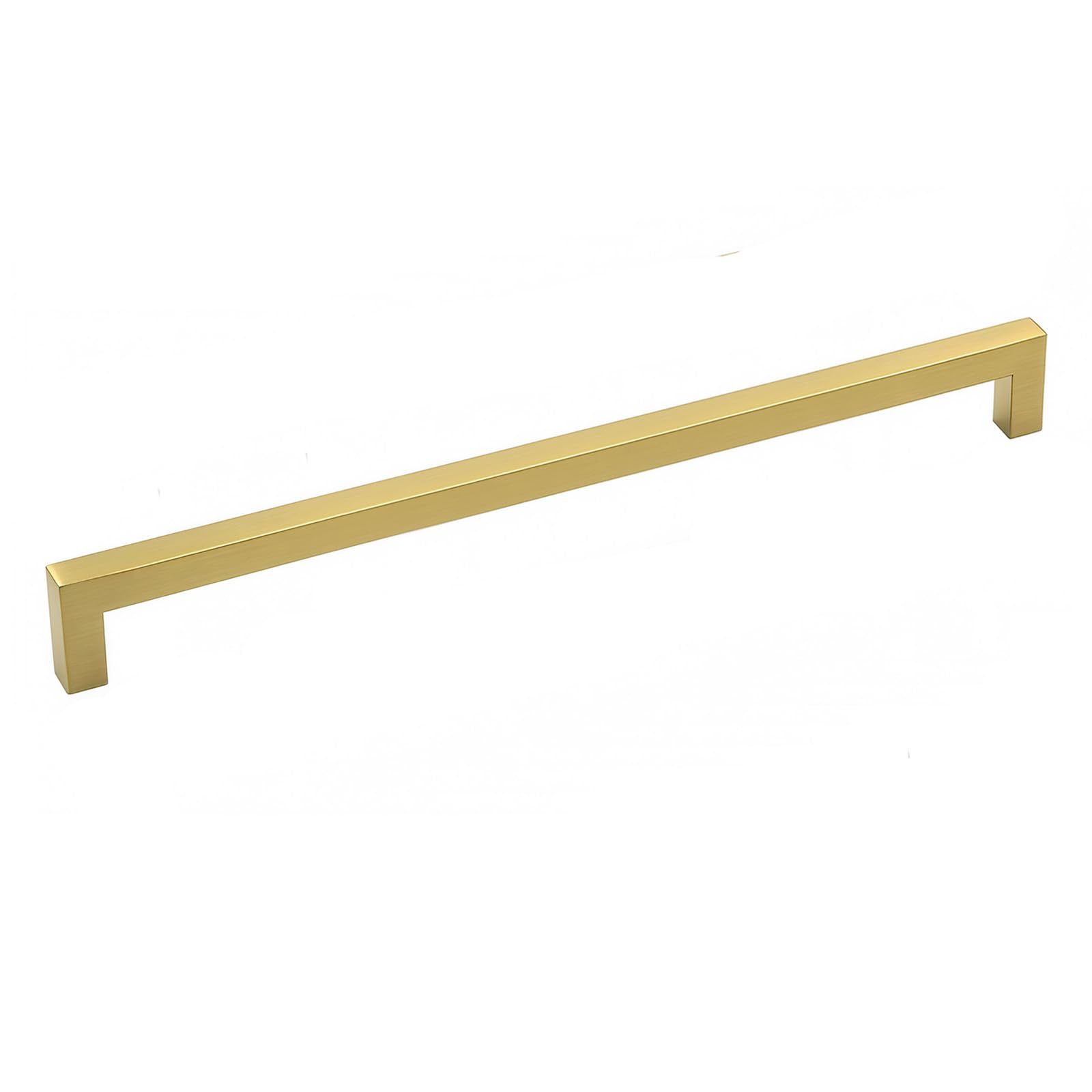 Goldenwarm 1Pack Gold Kitchen Handles, Stainless Steel Cabinet Handles Brass Cabinet Pulls 320mm Hole Centers — image 1