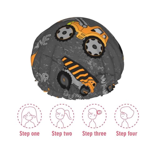Bonnet de douche pour machines de construction et tracteurs : restez impeccable en déplacement - 8