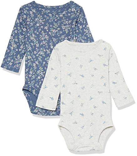 Image of little planet by carter's Baby 2-Pack Organic Cotton Long-Sleeve Bodysuits