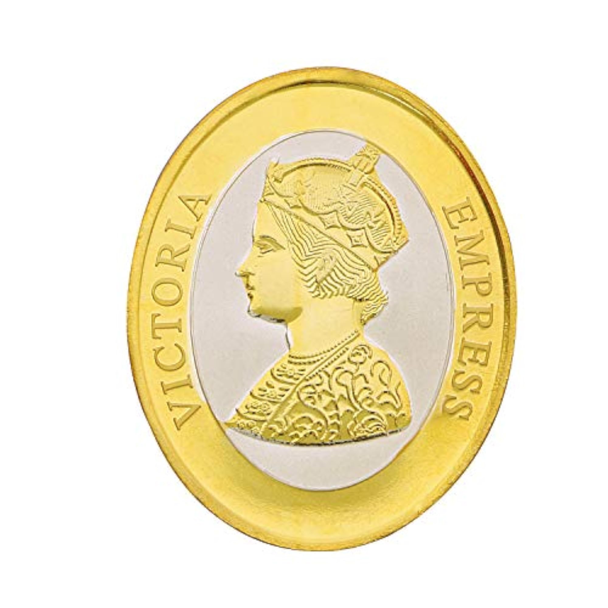 5gm x 2 = 10gm Pure Silver Coin King and Queen Bar Combo