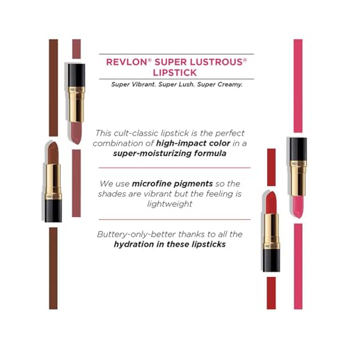 Image of Revlon Super Lustrous Lipstick, Blushing Nude (4.2g)
