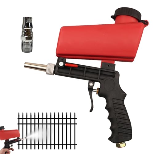 Équipement De Sablage,Pistolet De Sablage Portable | Machine À Pulvérisation De Sable,Pour Industrie Automobile Travail des Métaux et du Bois Atelier...