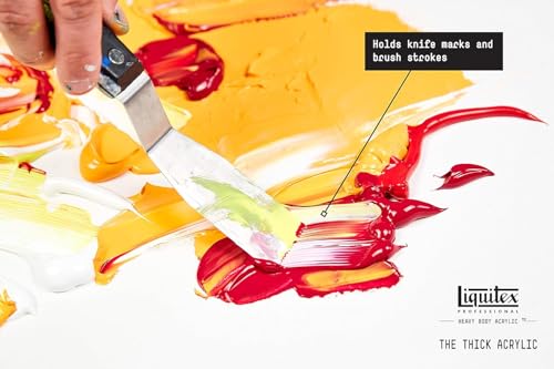 Liquitex Professional Heavy Body Acrylic Paint 138 ml tube, Burnt Umber - Image 5