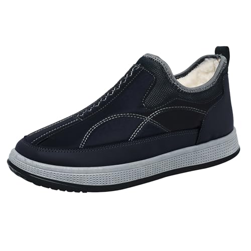 Zapatillas deportivas L para hombre, modernas, para nadar, transpirables, ligeras, antideslizantes, cómodas, de invierno, para hombre, Negro , 41 EU