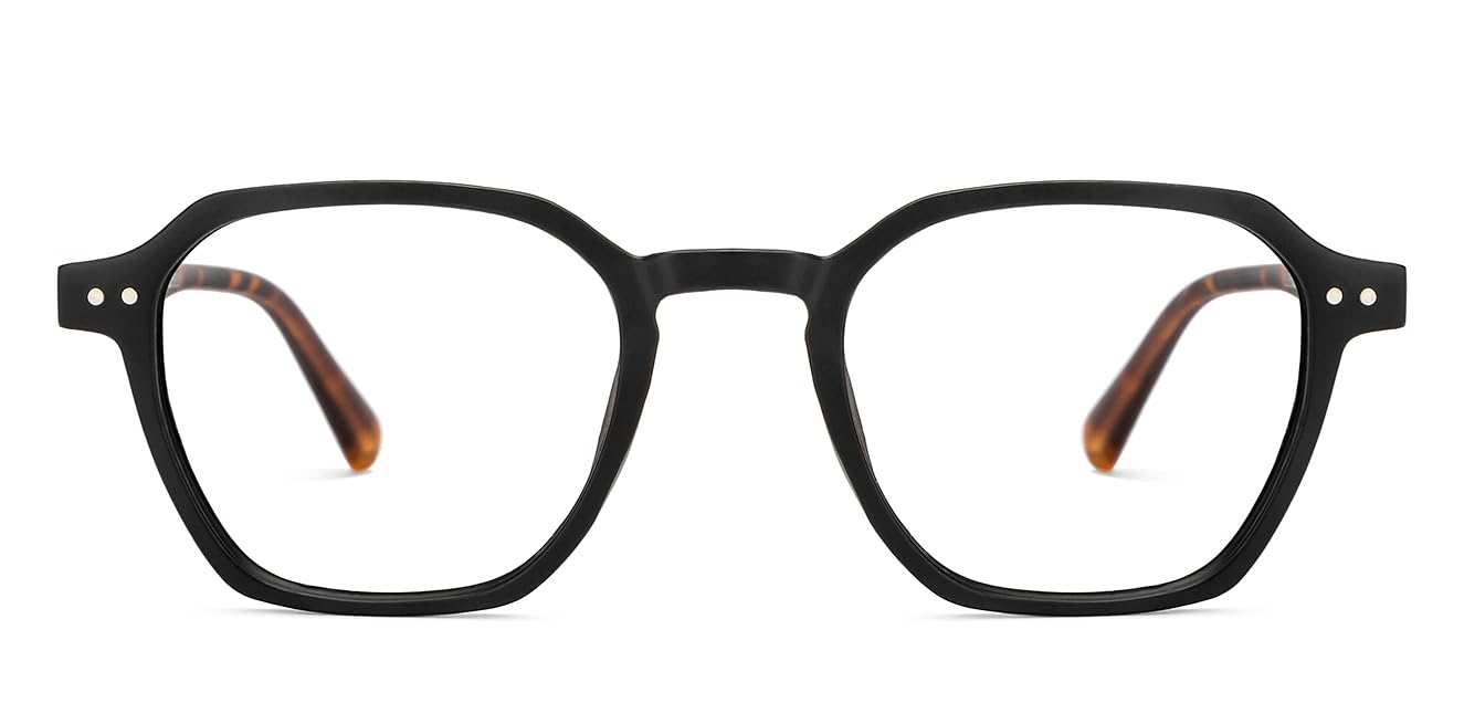 LENSKART BLU | Bluecut Computer Eyeglasses | Black Full Rim Round | For Men & Women | Medium | LB E16227 (B0D5BJV64S) Amazon Price History, Amazon Price Tracker