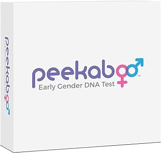 DDC Peekaboo Early Gender at Home DNA Test, Over 99% Accurate, Test as Early as 6 Weeks Pregnant, Includes Lab Fee