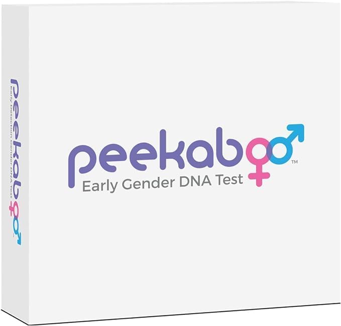 DDC Peekaboo Early Gender at Home DNA Test, Over 99% Accurate, Test as Early as 6 Weeks Pregnant, Includes Lab Fee
