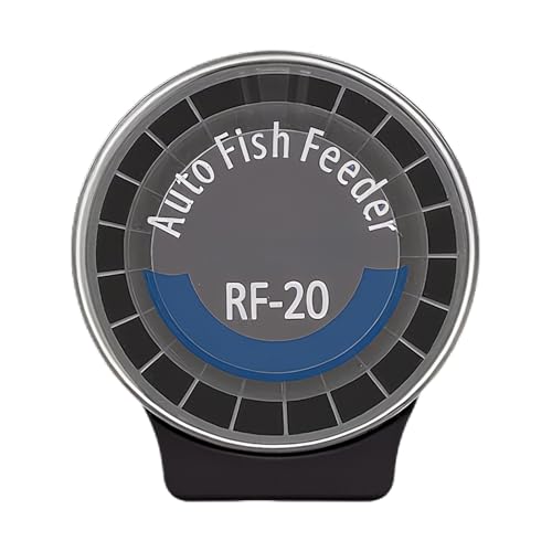 Dispensador de comida para acuario de 140 ml programable para tortuga y pez Betta 2