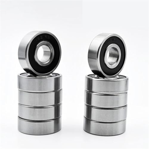 Roulement à billes 6201 2RS ZZ 12x32x10mm en acier pour moteur électrique et usinage
