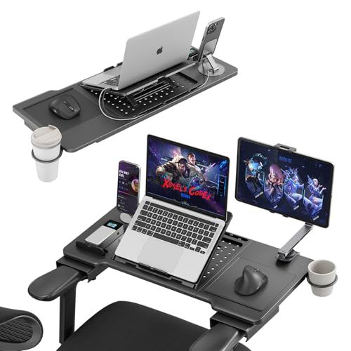 Newtral Laptop Table Desk Tray, Portable & Space-Saving Laptop Stand for Working, Gaming, Reading, Writing, and Eating