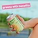 Be Amazing Greens Drink, Pink Lemonade, Vitamin Drinks With 10 Organic Fruits and Vegetables, Coconut Water, Vitamin C, and Prebiotic Fiber, 25 Calories, Low Sugar, Vegan and Gluten Free, 8 Pack