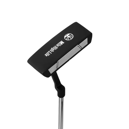 Mile High Life Men’s L Blade Golf Putter With Premium Grip