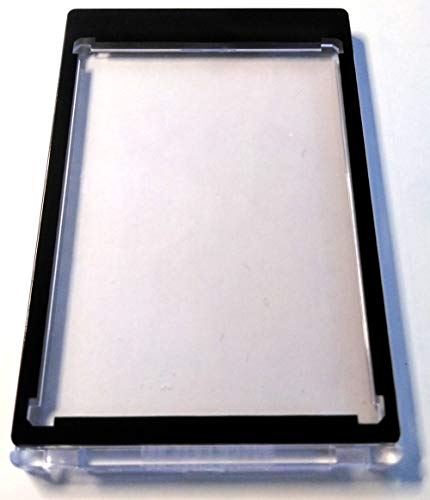 docsmagic.de Magnetic Card Holder Black Border 75 PT UV Safe - Magnet Kartenhalter