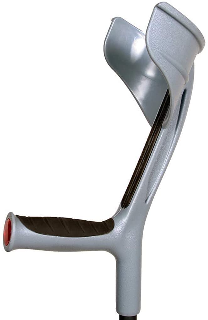 Muletas de antebrazo Bastón Ajustable Muleta Codo Bastón Plegable Bastón retráctil Codo Ajustable en Altura, Adecuado para muletas rehabilitadas y viajeros Muleta de Brazo Liviana