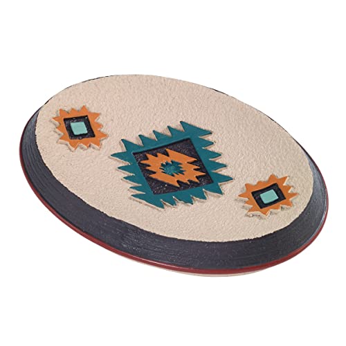 Avanti Linens - Soap Dish, Guest Bathroom Essentials, Aztec Home Decor (Navajo Dance Collection)