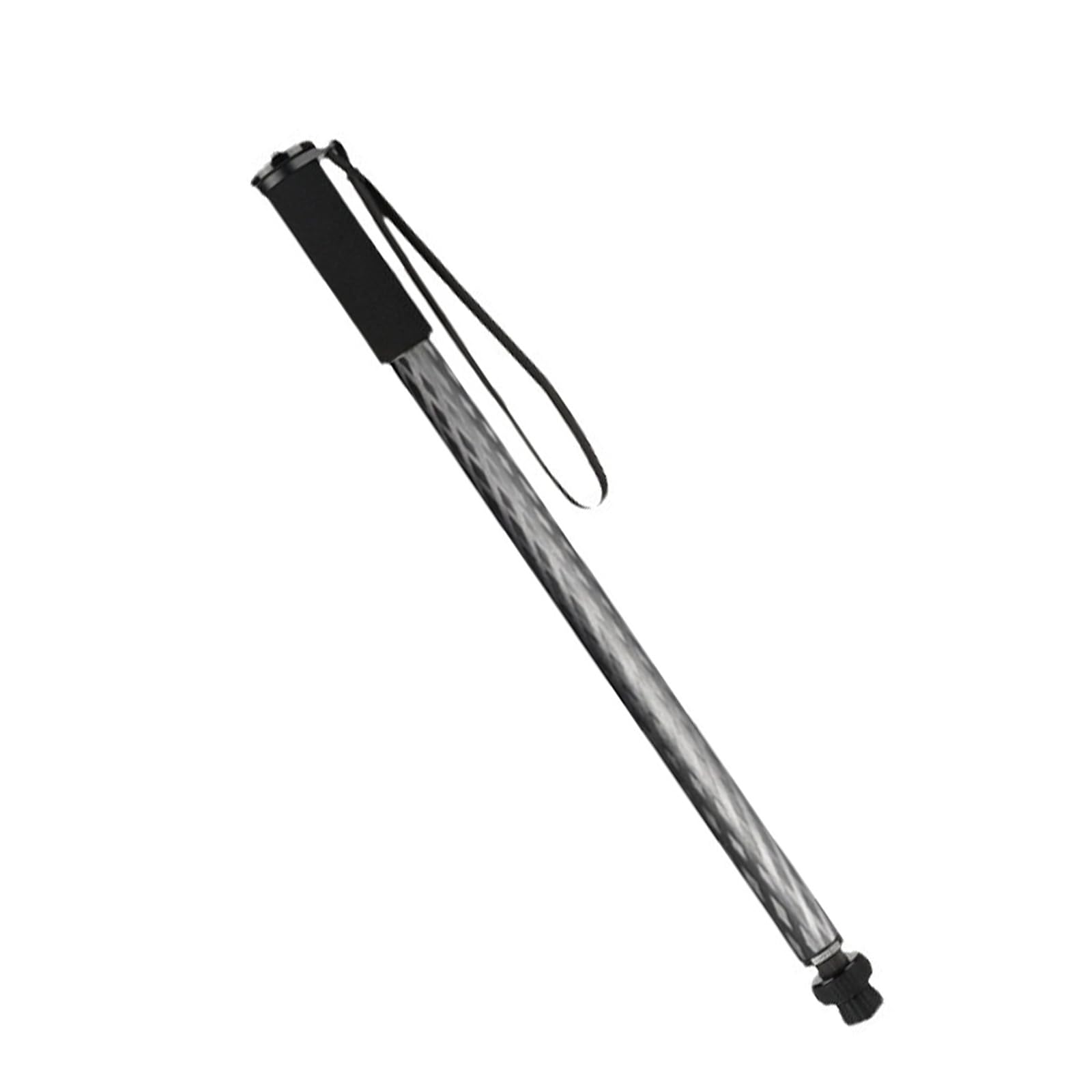 Monopiede leggero a 4 sezioni lunghezza regolabile per fotocamere video multiuso bastone da trekking supporto luce DSLR monopiede