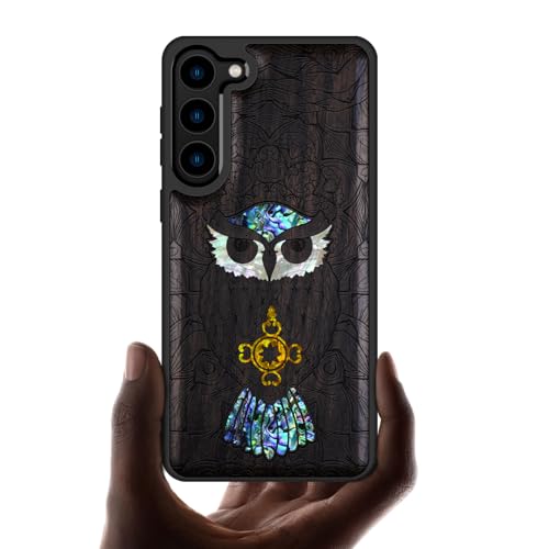 Coque Galaxy S23 Plus bois gravé pour un style élégant au quotidien