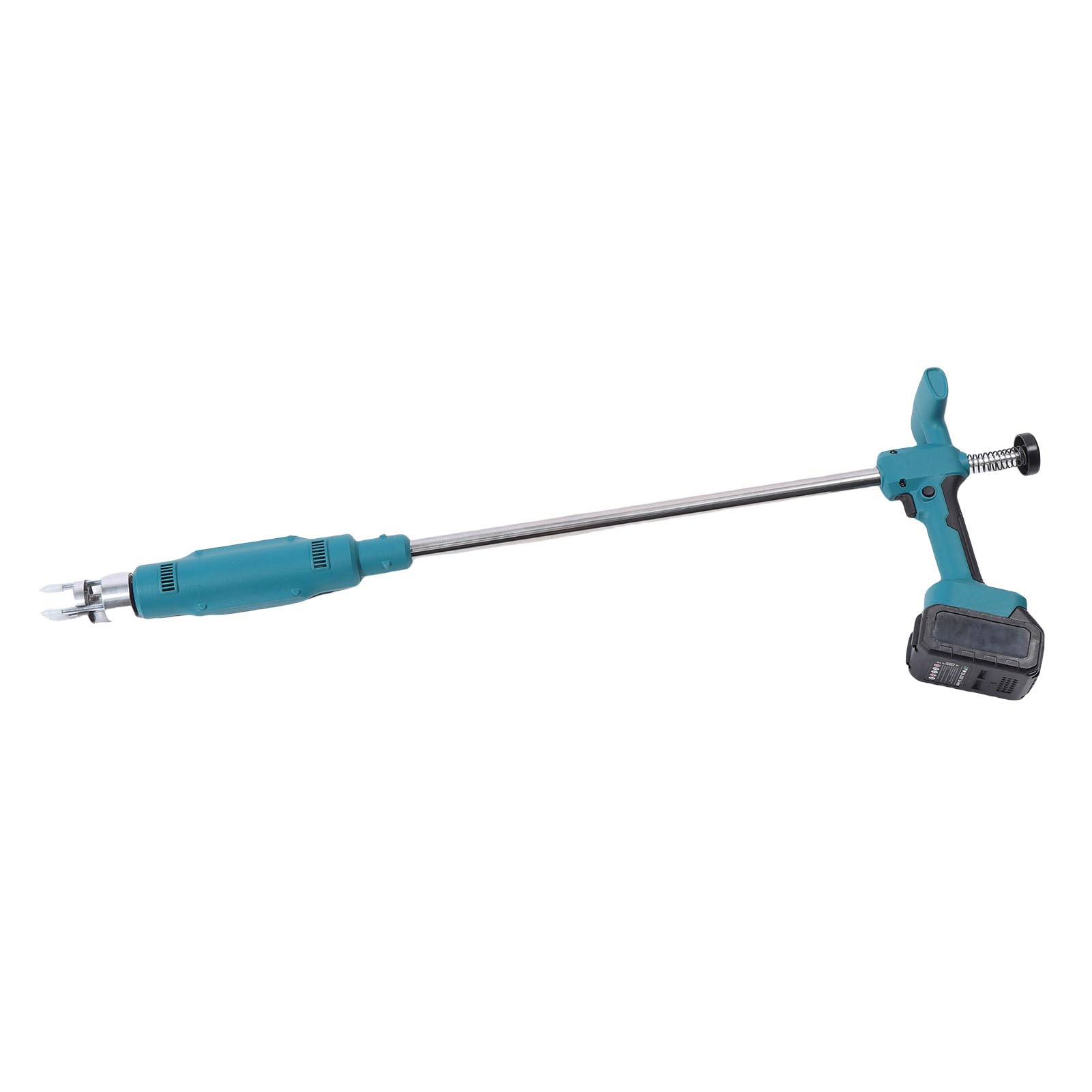 Jeffergarden Elektrischer Unkrautschneider, Kabelloser Unkrautstecher, Elektrischer Unkrautstecher, 21 V, Lithium-Ionen, 2 Stunden Laufzeit, 85% Weniger Nachwachsen, 15,2 cm Tief, Leise (EU-Stecker)