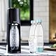 Sodastream, 2 einzelne spülmaschinenfeste Flaschen für Wassersprudler Duo, Terra, E-Terra, Art, Gaia, hellblau