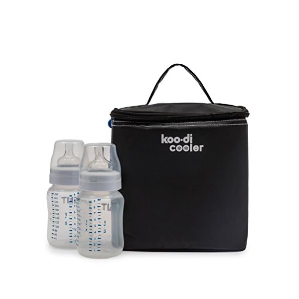 Koo-Di Thermo-Kühler, isolierte Babyflaschentasche, inkl. 4 x flugzeugfreundliche Kühlpackungen, Reiseflaschentasche… – Bild 8