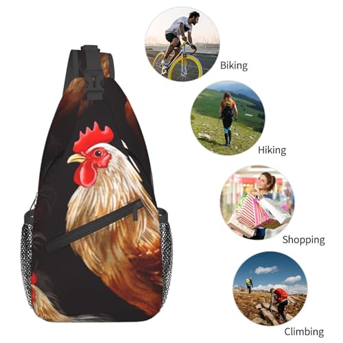 Bolso cruzado de hombre estilo bandolera para senderismo miniatura 6