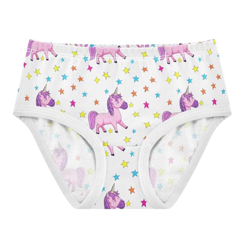 Cute Cartoon Unicorn Stars Toddler Girls's Underwear 2T 202c1796
