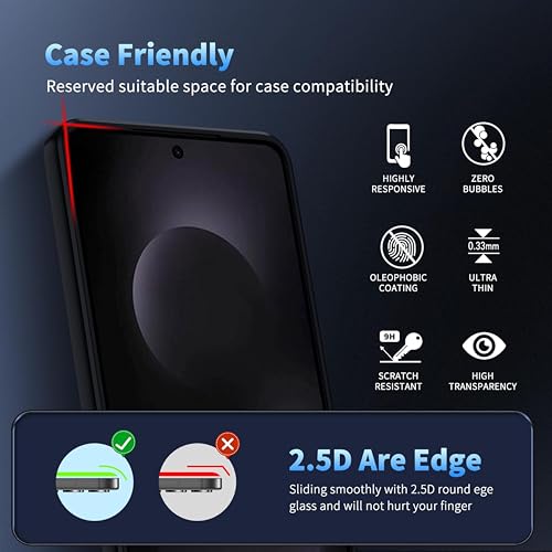 Image of Magnetic Slim Case Cover for Samsung Galaxy S25 Edge 5G (2025), Shockproof Cover with Camera Protection (Translucent Black with MagSafe)