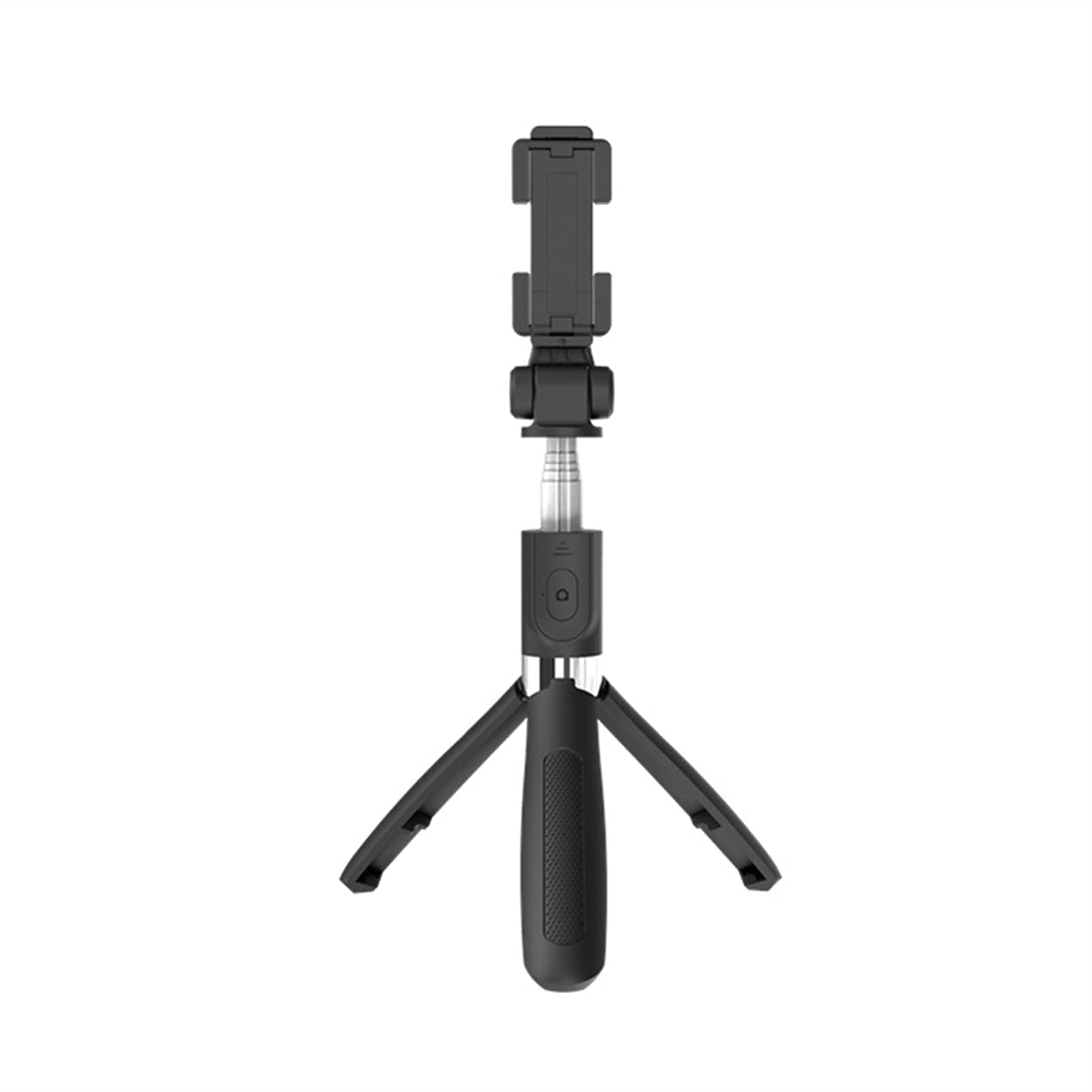 Affidabile Universale 3 in 1 Senza Fili Bluetooth Selfie Stick Allungabile Monopiede Pieghevole Treppiede Con Telecomando Supporto Telefono (Colore: Nero)