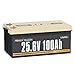 Power Queen LifePO4 25.6 V, 100 Ah Lithiumbatterie, Tiefzyklusbatterie, wiederaufladbare Versorgungsbatterie mit BMS, über 4000 Lebenszyklen für Wohnmobile, Wohnmobile, Wohnwagen MI 4 günstig Kaufen-Power Queen LifePO4 25.6 V, 100 Ah Lithiumbatterie, Tiefzyklusbatterie, wiederaufladbare Versorgungsbatterie mit BMS, über 4000 Lebenszyklen für Wohnmobile, Wohnmobile, Wohnwagen